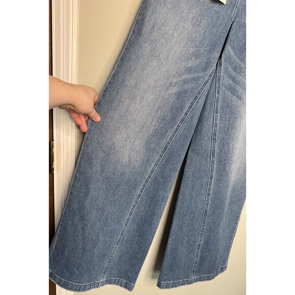 Johnny Was NWT Wide Leg Jean Denim Sisa Embroidered Pockets - 27, Southwest Boho - Picture 4 of 15